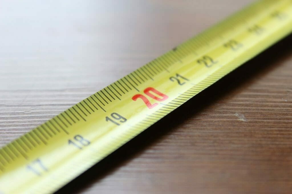 Photo of a ruler